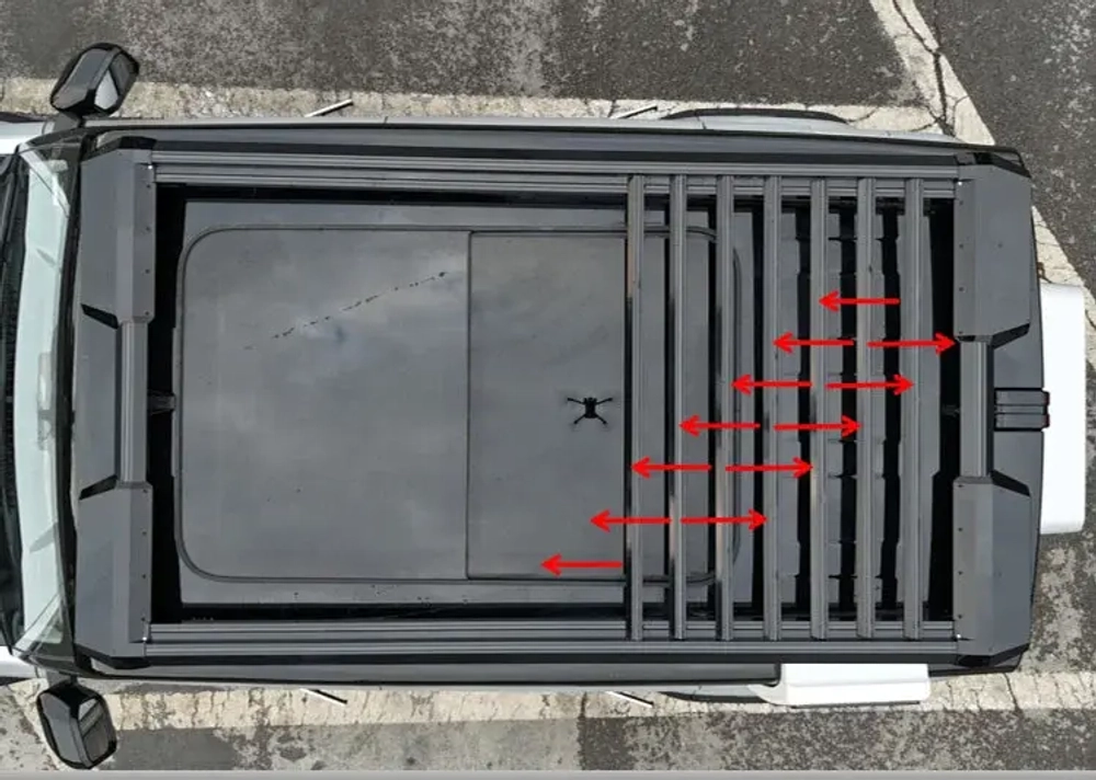 Платформа на крышу для Cherry ICar 03 2024+ айкар икар боковая лестница ящик для хранения органайзер