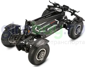 Электросамокат WHITE SIBERIA TEVERUN BANDIT 4x4 7200W 60V/60Ah фото №20
