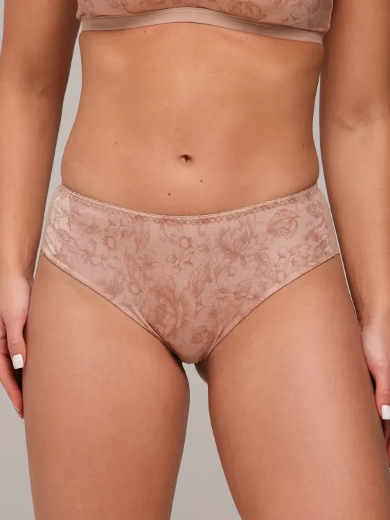 Трусы Zebra слипы (принт/телесный)