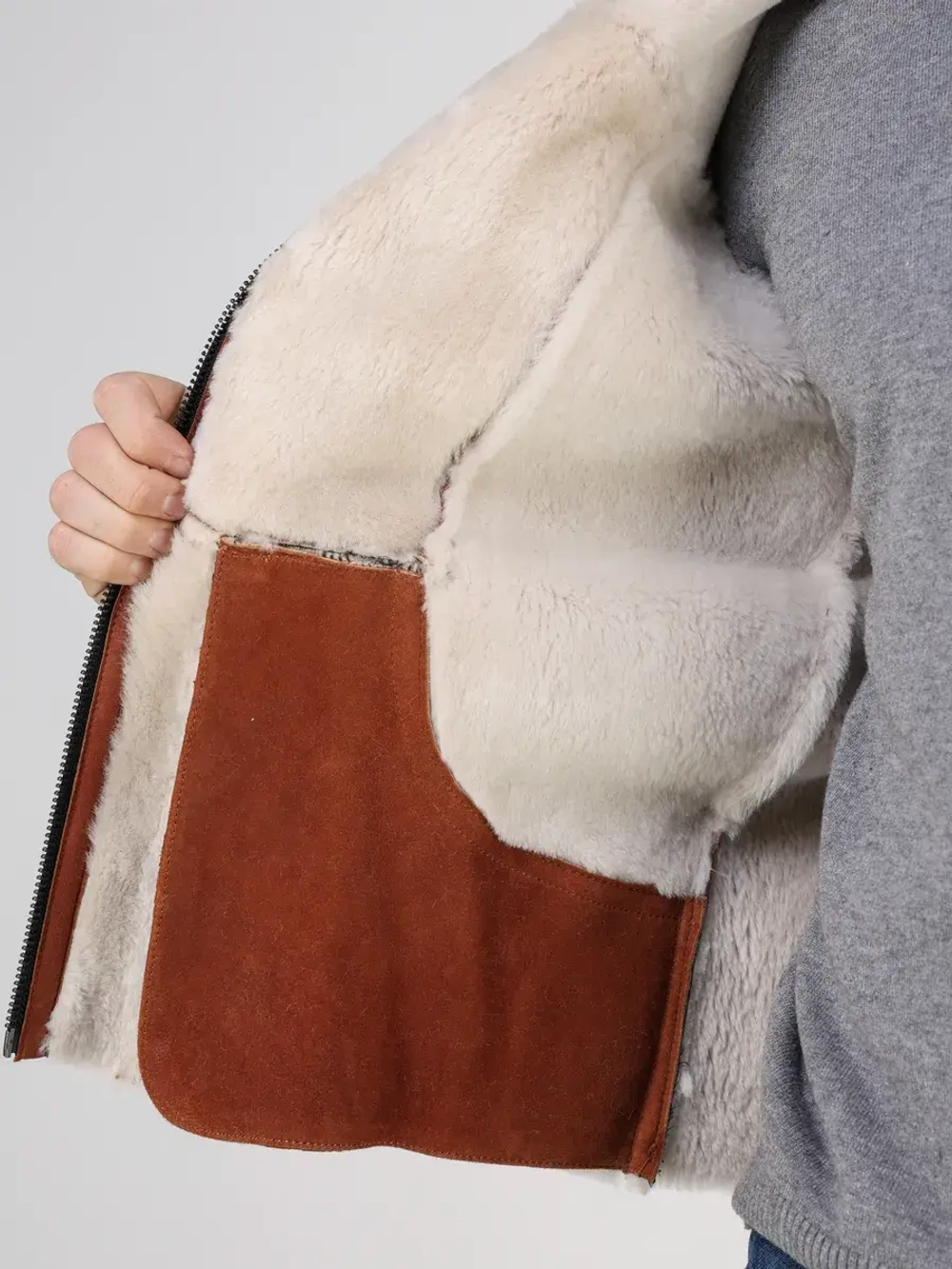 Дубленка зимняя куртка натуральная