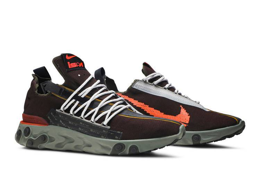 Кроссовки Nike Ispa React Low Velvet Brown