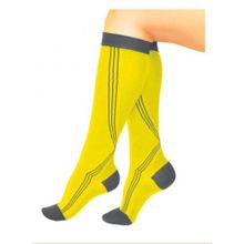 Гольфы Tonus Elast 0401 Active противоварикозные, 1 класс размер 2, рост 158-170 см, желтый/черный