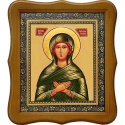 Мариамна (Мария) Праведная, сестра святого апостола от 12-ти Филиппа. Икона на холсте.