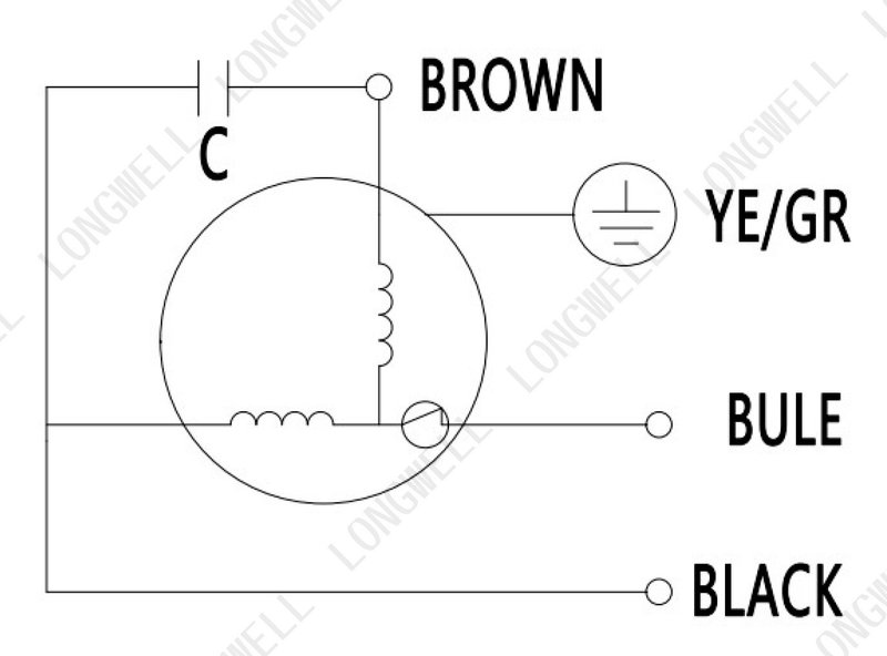 Мотор-колесо LWBA2E220-092NS-02
