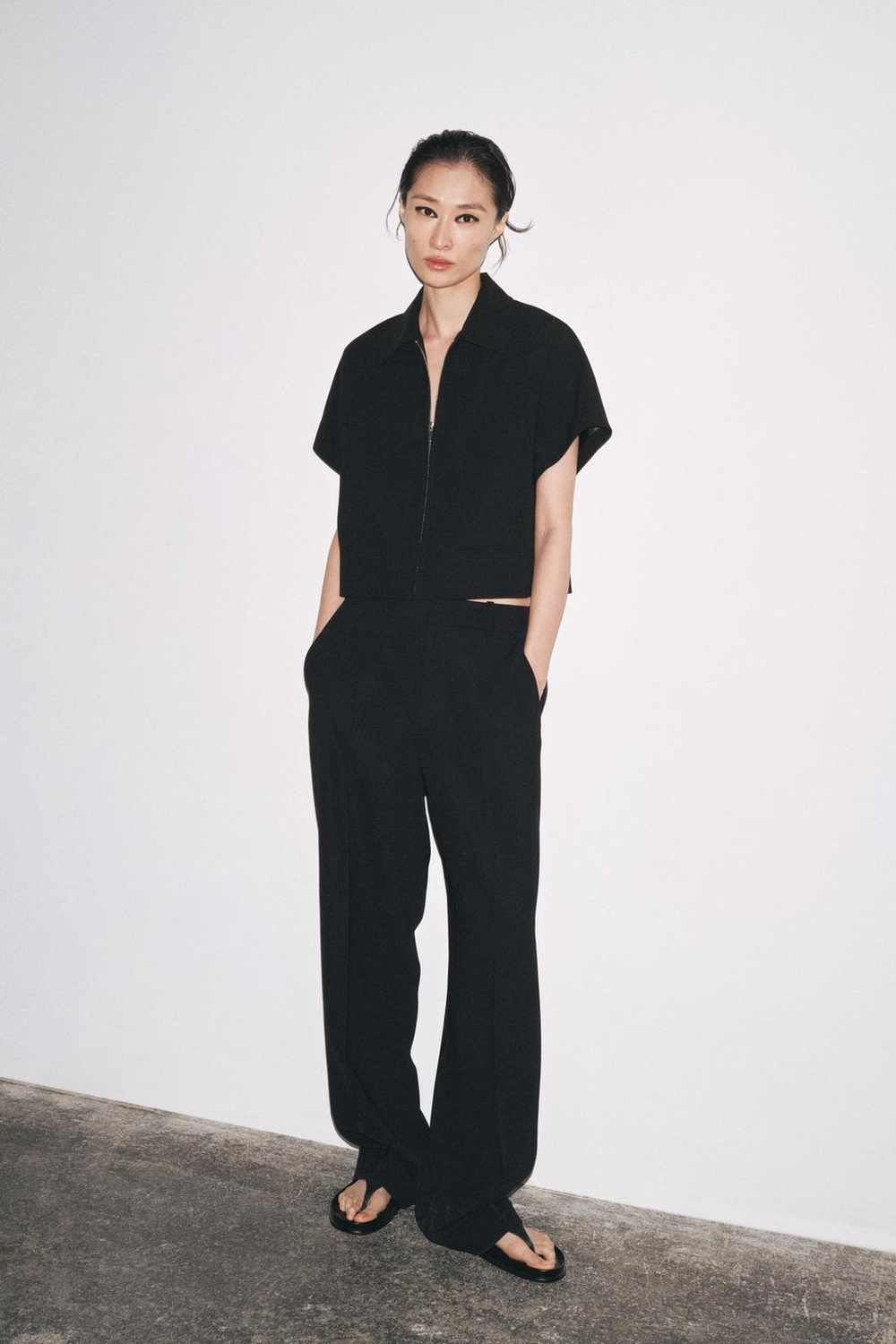 Брюки straight fit — zw collection