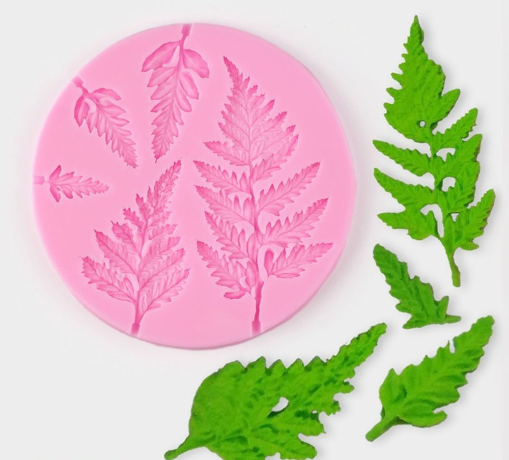 Молд листики папоротника