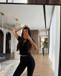 Костюм ZOE кардиган с капюшоном и лосины