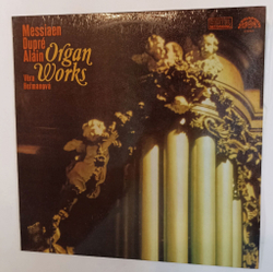 Винтажная виниловая пластинка LP Messiaen Dupre Alain, Vera Hermanova Organ Works (Чехословакия 1987)