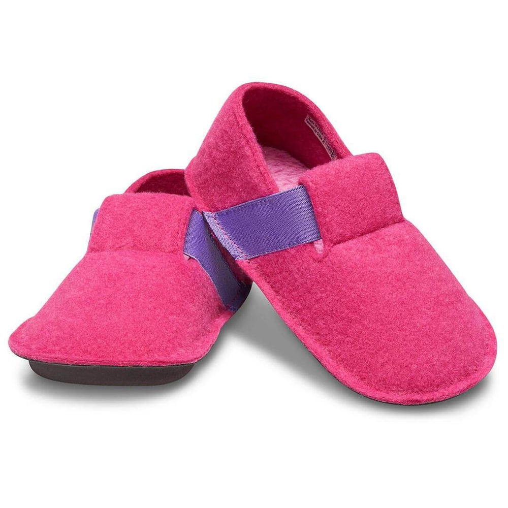Тапочки детские Crocs Kids Classic Slipper Розовые