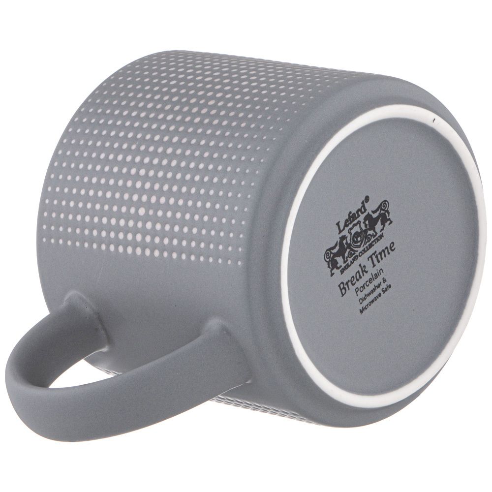 КРУЖКА "BREAK TIME" 470 МЛ СЕРАЯ