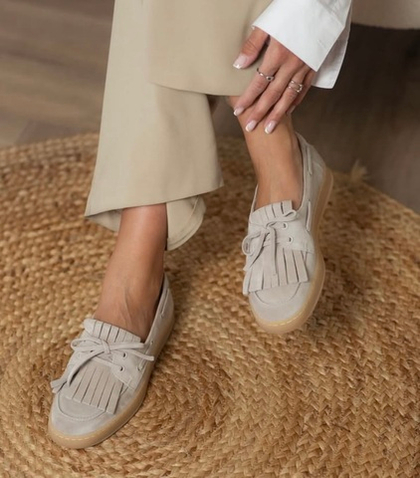 Топсайдеры в замше NURSACE