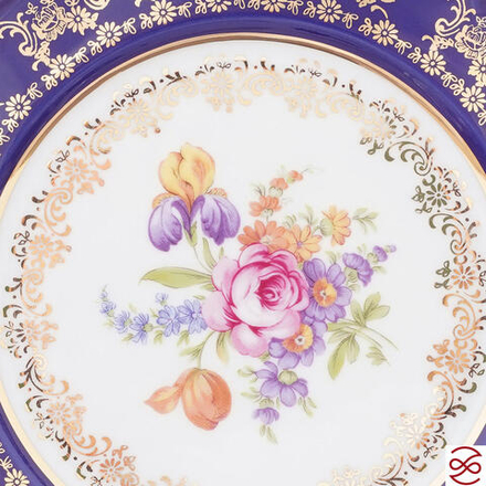 Набор тарелок 19 см Констанция Кобольт Полевой цветок (6 шт)