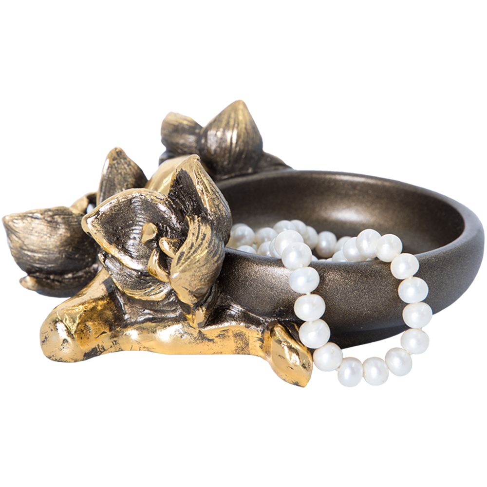 Держатель для украшений Орхидея Дебора Бронза