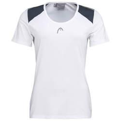 Женская теннисная футболка Head Club 22 Tech T-Shirt - White