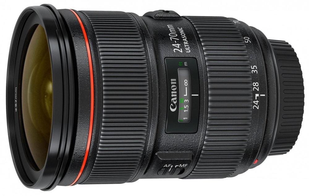 Объектив Canon EF 24-70mm f/2.8L II USM, черный