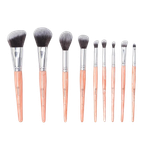 BH Cosmetics Rose Quartz 9 piece brush set