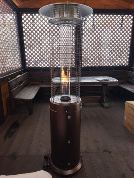 Уличный газовый обогреватель WWT 13D pro Brown mini 1.87 м + Чехол