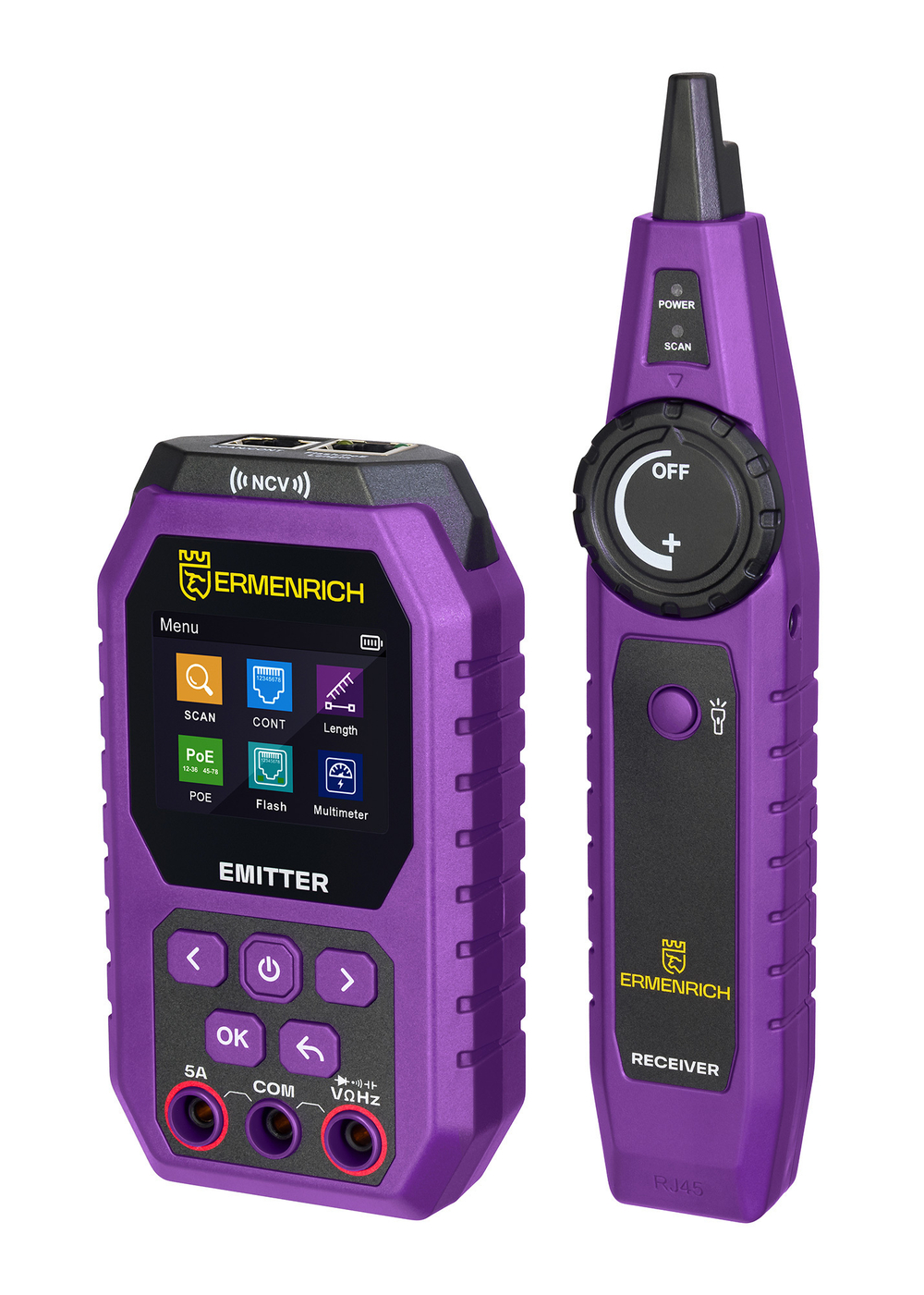 Кабельный тестер с мультиметром Ermenrich Ping SM75