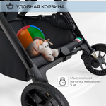 Прогулочная коляска Sweet Baby Aura Black
