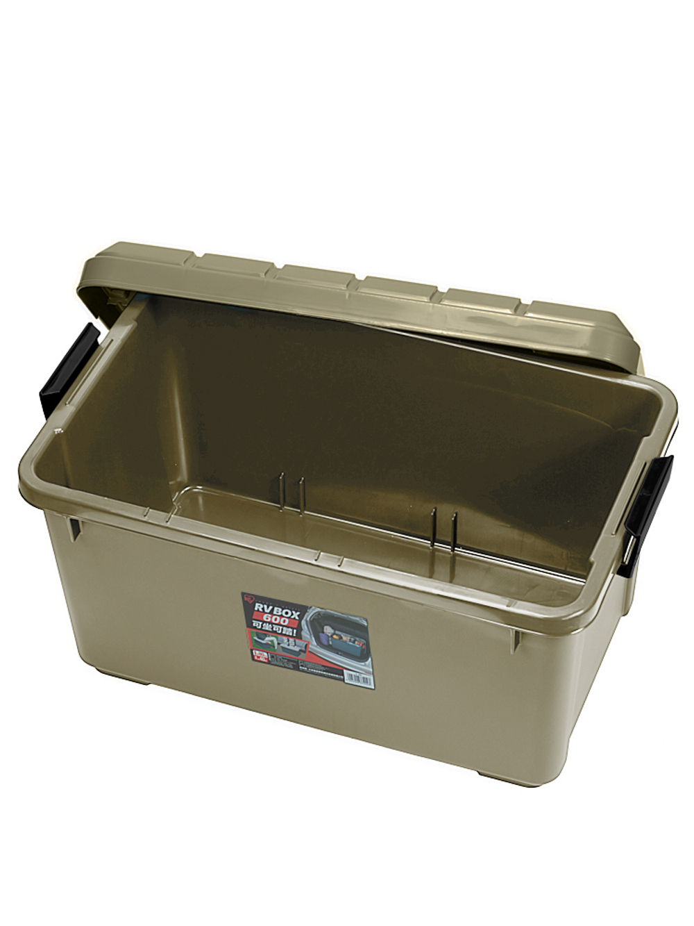 Ящик экспедиционный IRIS RV BOX 600, 40 литров 61,5x37,5x33 см. Хаки