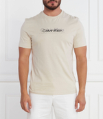 Футболка DOUBLE FLOCK LOGO Calvin Klein - бежевый(K10K111838)