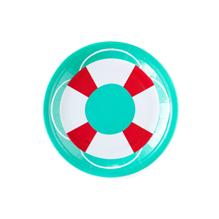 Тарелки большие "Lifeguard" 8 шт. (23 см)