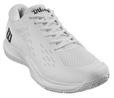 Теннисные кроссовки Wilson Rush Pro Ace - white/white/black - White Black