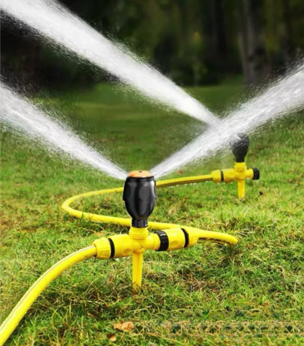 Вращающийся дождеватель, разбрызгиватель для полива садовый