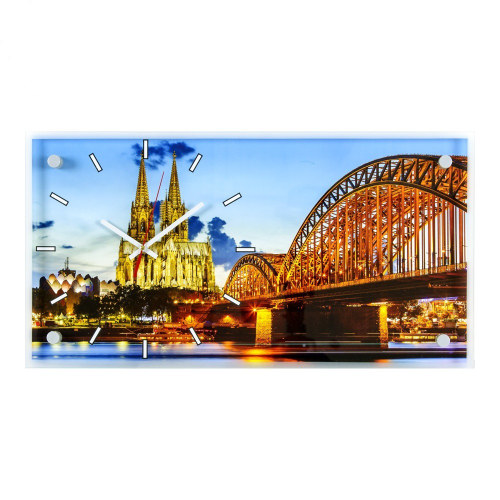 Часы 21 Bek настенные  5226-885 СН-R (53х27)