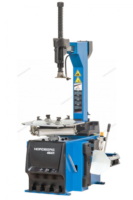 Станок шиномонтажный автомат, односкоростной, зажимы 14-26", синий, 220В NORDBERG 4641_220V