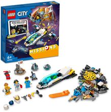 Конструктор LEGO City 60354 Космическая экспедиция для исследования Марса