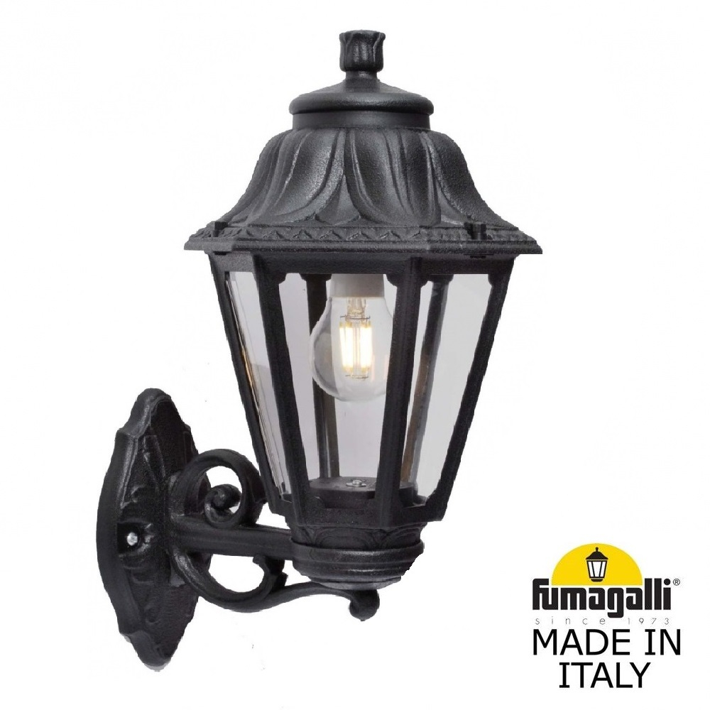 Уличный настенный светильник Fumagalli ANNA E22.131.000.AXF1R