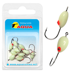 Мормышка фосфорная №06, крючок №12 (2 упакпо 10 шт) 0,08g