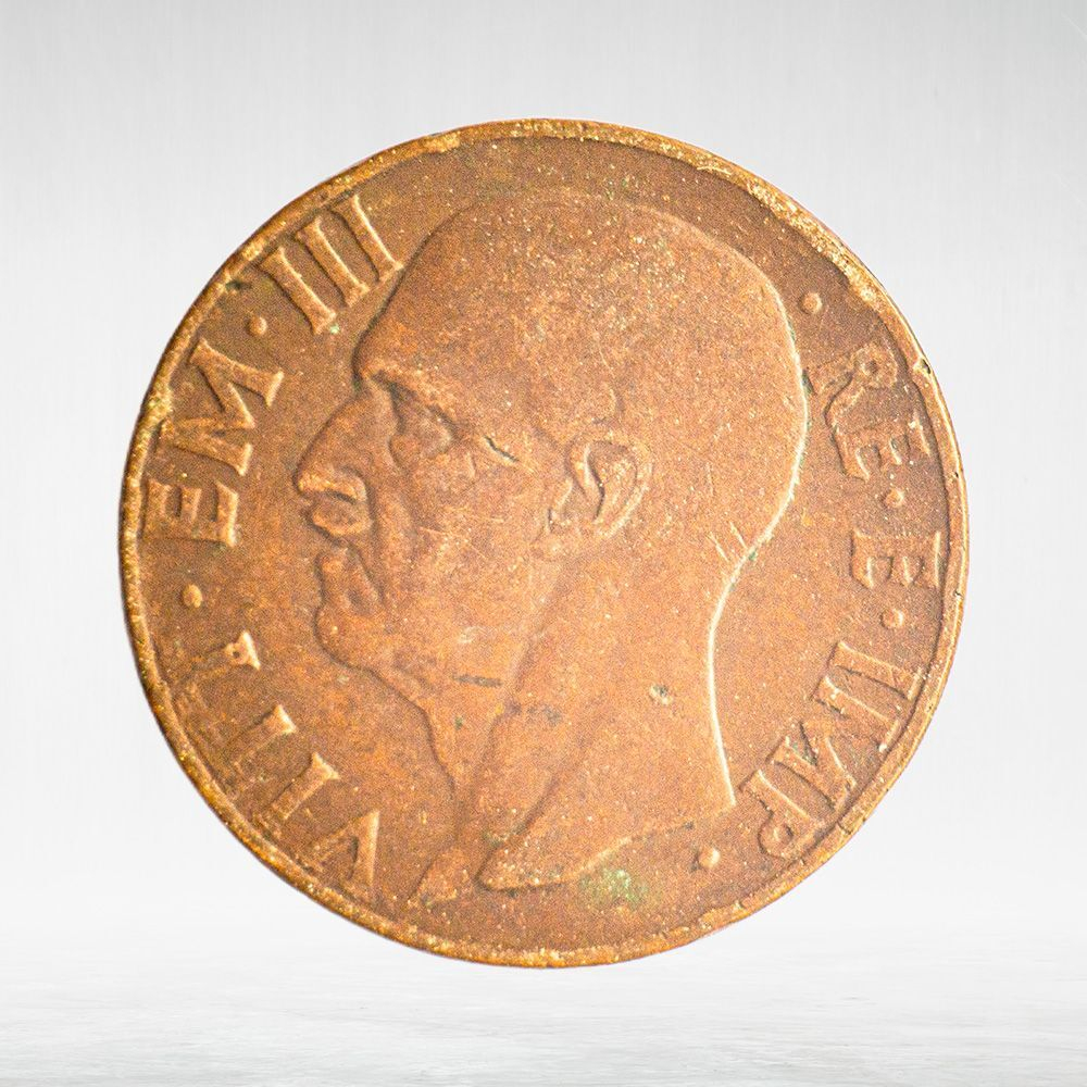 Italy 10 Centesimi 1938 R "Victor Emmanuel III", G