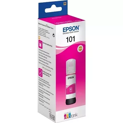 Контейнер с пурпурными чернилами Epson C13T03V34A 70ml, пурпурный