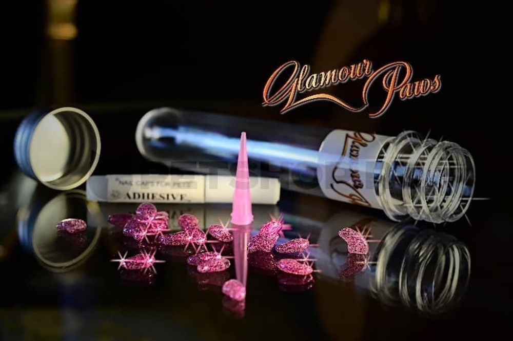Антикоготки Glamur Cats размер S розовые