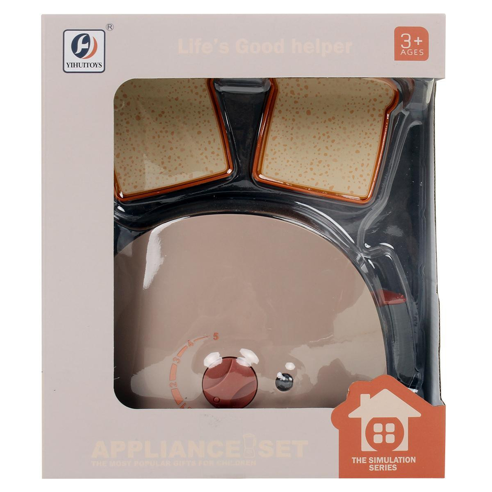 Тостер 15см, коробка YH129-5S