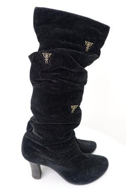 Сапоги замшевые 36 размер