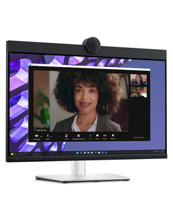 Монитор Dell 27"    P2724DEB, Video Conferencing Monitor, IPS, QHD 2560 x 1440 at 60Hz, 16:9, 350 cd/m2, 1000:1, 5 ms gray to gray, H-AD, 1 x 4MP RGB + IR 2K camera at 30fps, 2 x digital microphone, 5W speake