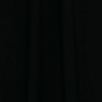 Тонкий шёлковый крепдешин чёрного цвета