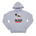 Толстовка "Люблю свою Акиту"