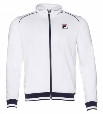 Мужская теннисная кофта Fila Jacket Ben M - белый