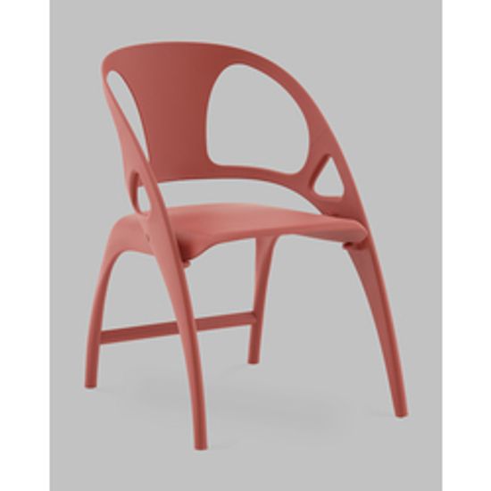 Стул складной Liara пластик бордо