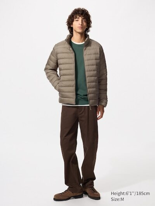 UNIQLO Ультралегкая пуховая куртка, бежевый