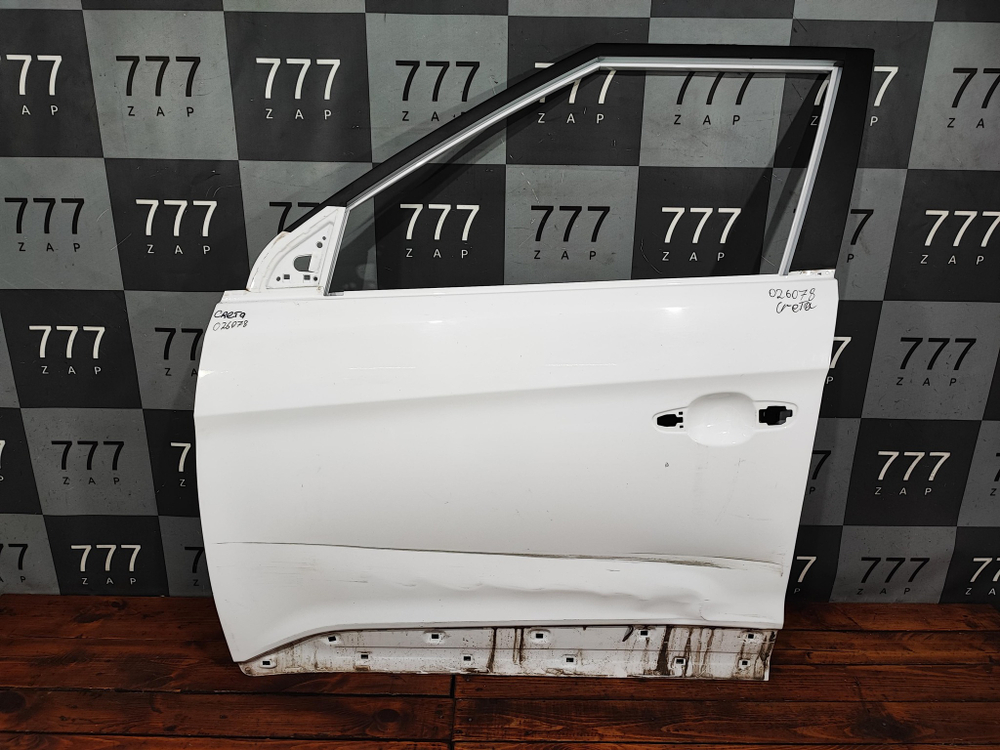Дверь передняя левая Hyundai Creta 1 (GS) 16-21 Б/У Оригинал 76003M0000