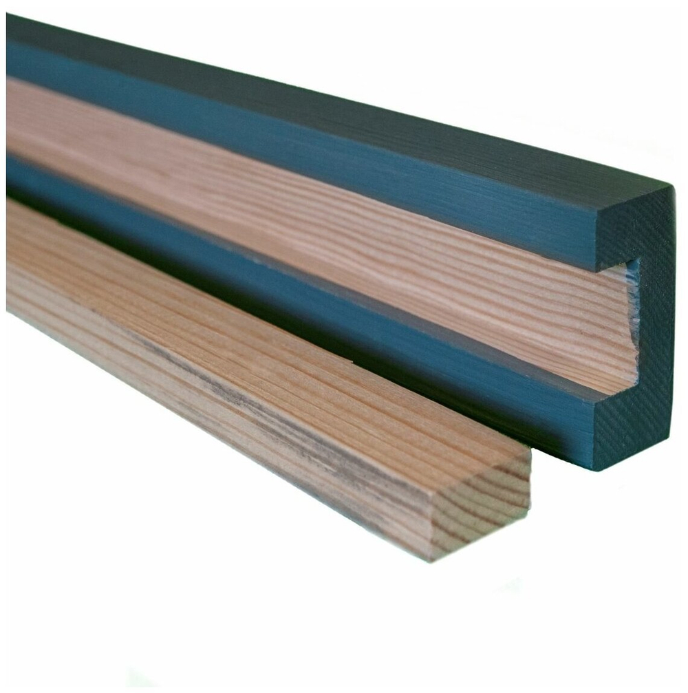 Декоративные рейки из Сосны 40х40мм