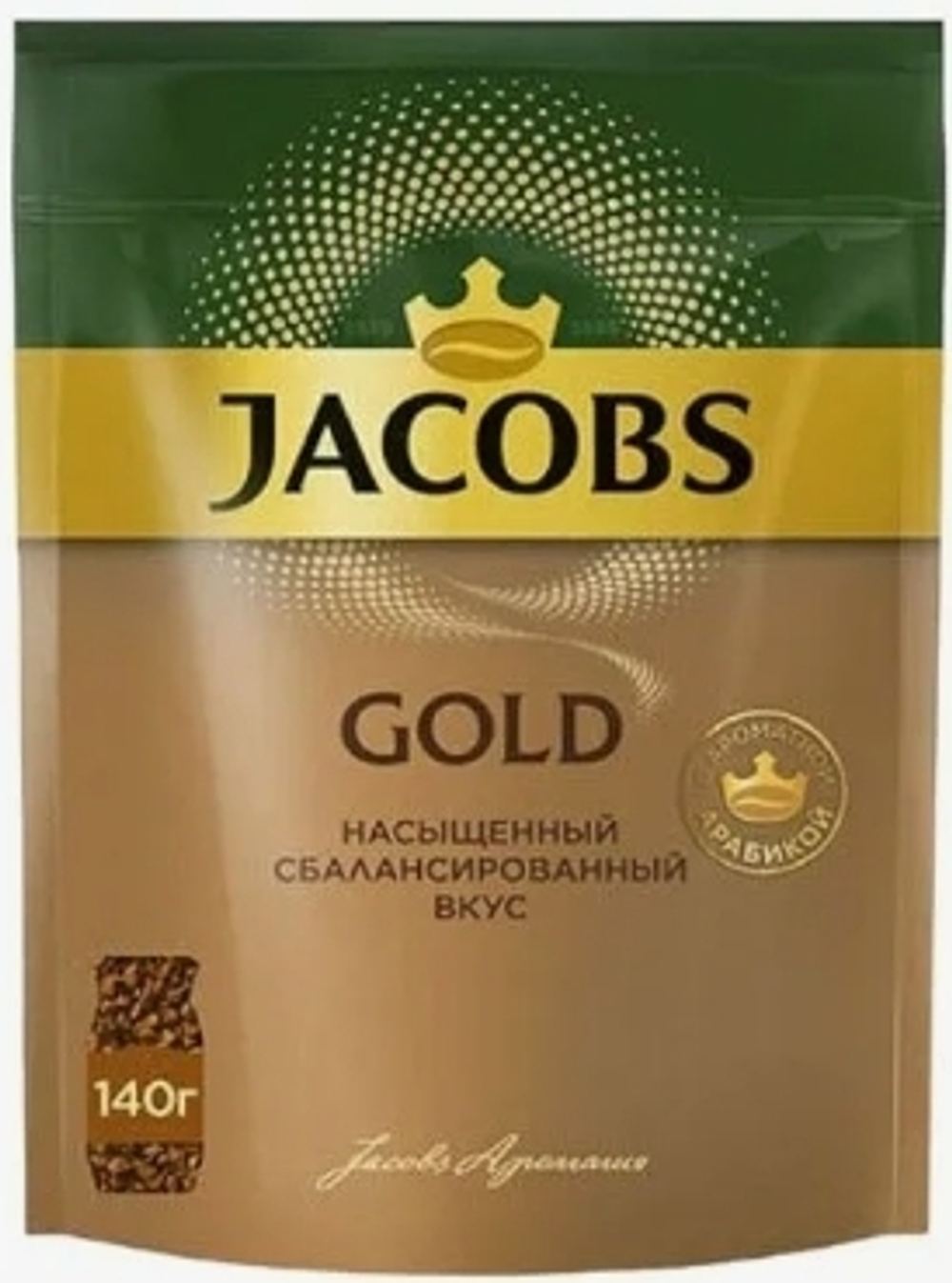 Кофе Jacobs Gold растворимый, 500 гр