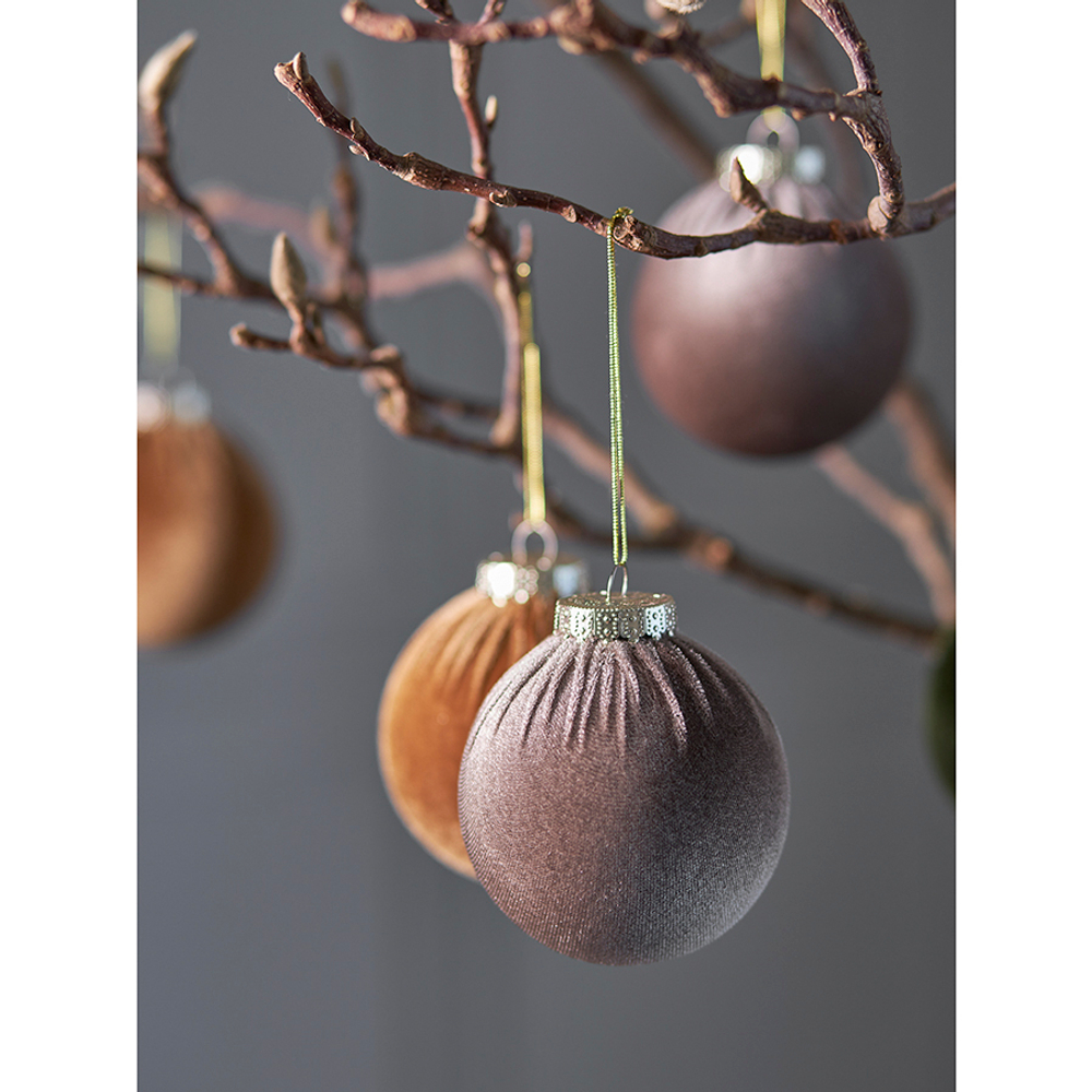 Набор ёлочных украшений Velvet Christmas из коллекции New Year Essential