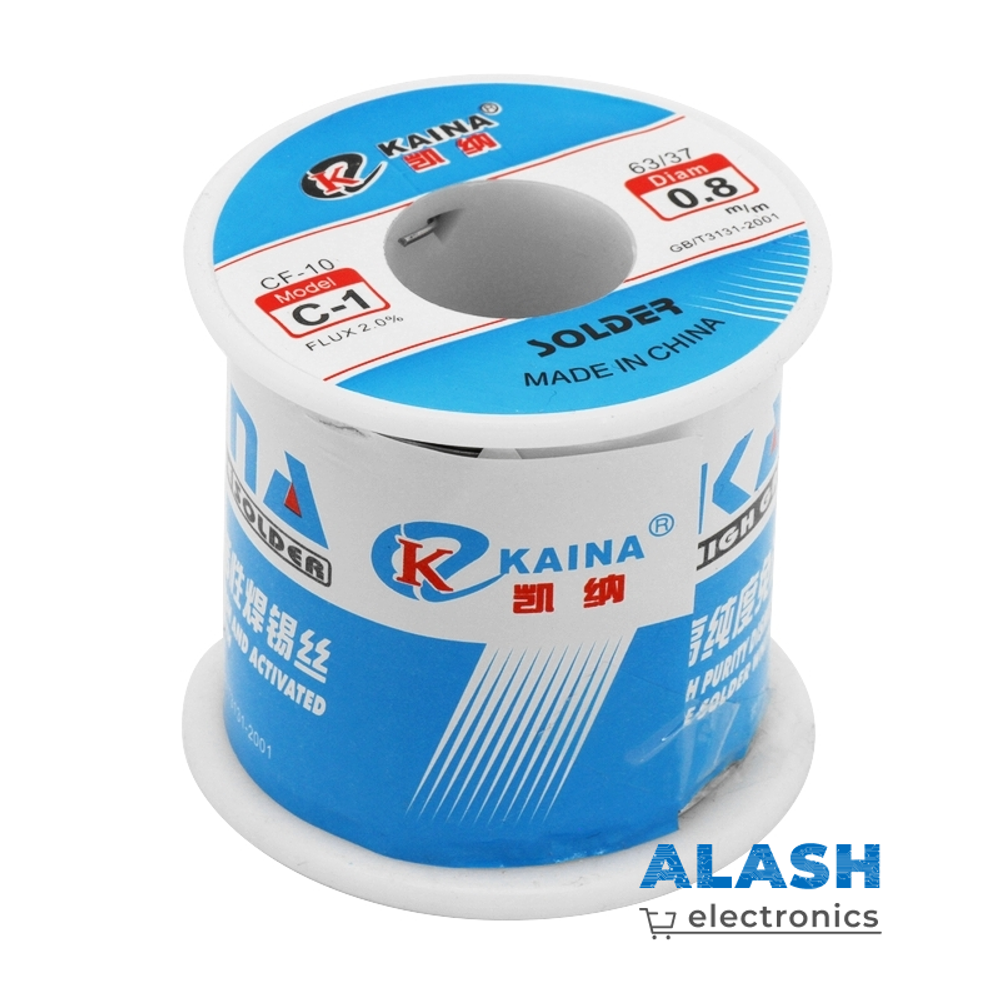 Припой KAINA 0.8 мм (450 г) с флюсом