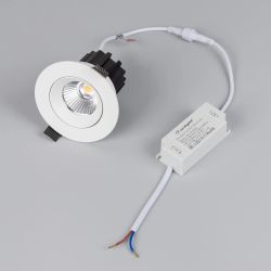 Светильник MS-ATOLL-BUILT-TURN-R94-10W Day4000 (WH, 36 deg, 230V) (Arlight, IP54 Металл, 5 лет) 039067